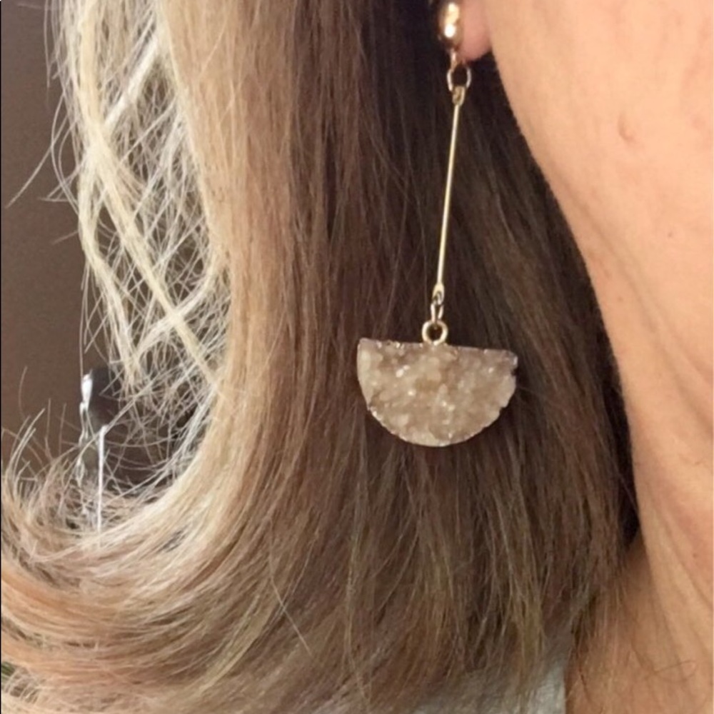 ‘Realene’ Druzy earrings